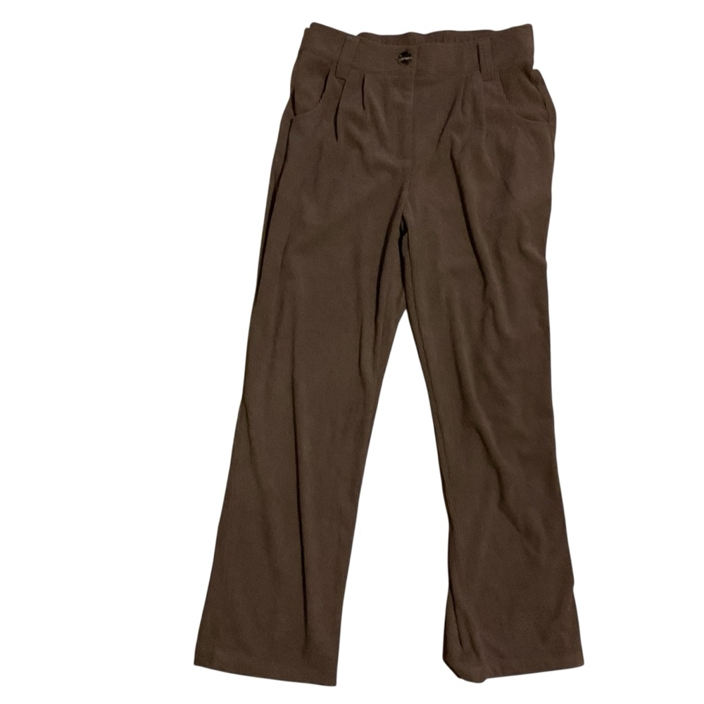 HALARA Brown Corduroy Pants Classic work pants comfy